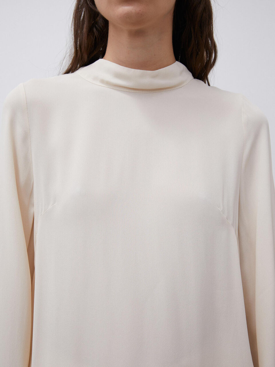 Carmamena high-neck shirt Carmamena high-neck shirt