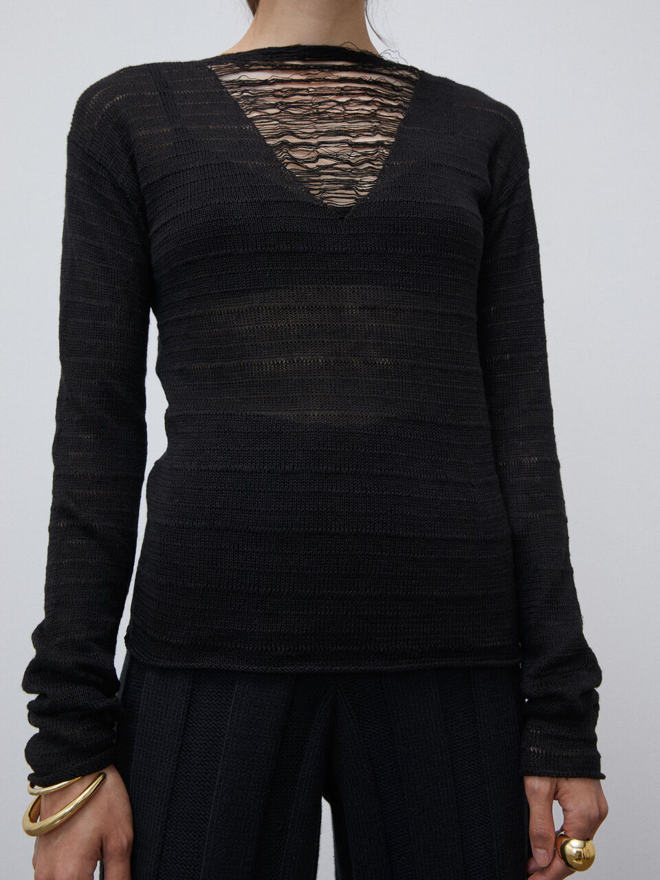 Tesh linen sweater Tesh linen sweater