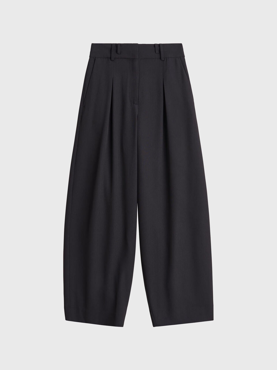 Povilo wide-leg twill trousers Povilo wide-leg twill trousers