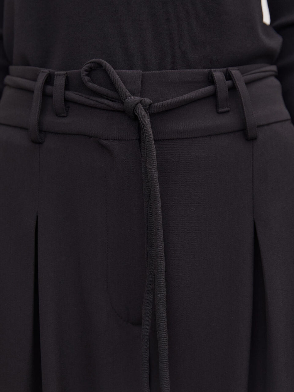 Povilo wide-leg twill trousers Povilo wide-leg twill trousers