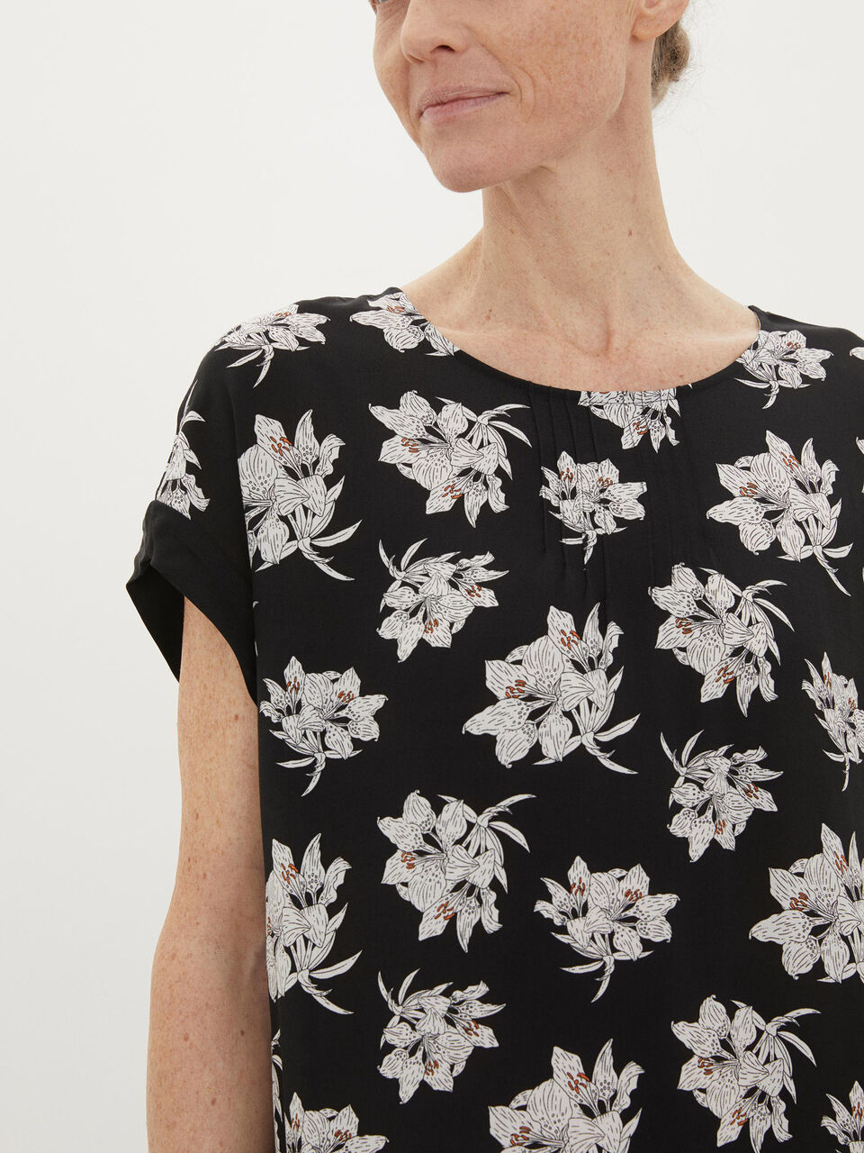 Bedrucktes Kleid Bedrucktes Kleid