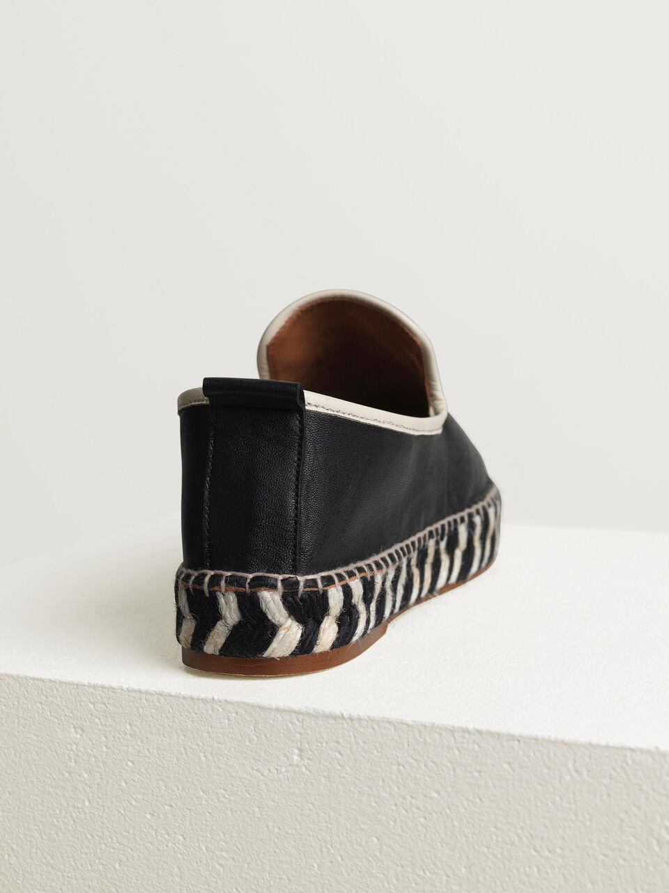 Læder espadrilles Læder espadrilles