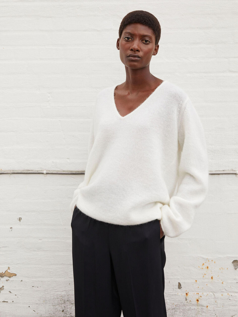 Rhila mohair-blend sweater Rhila mohair-blend sweater
