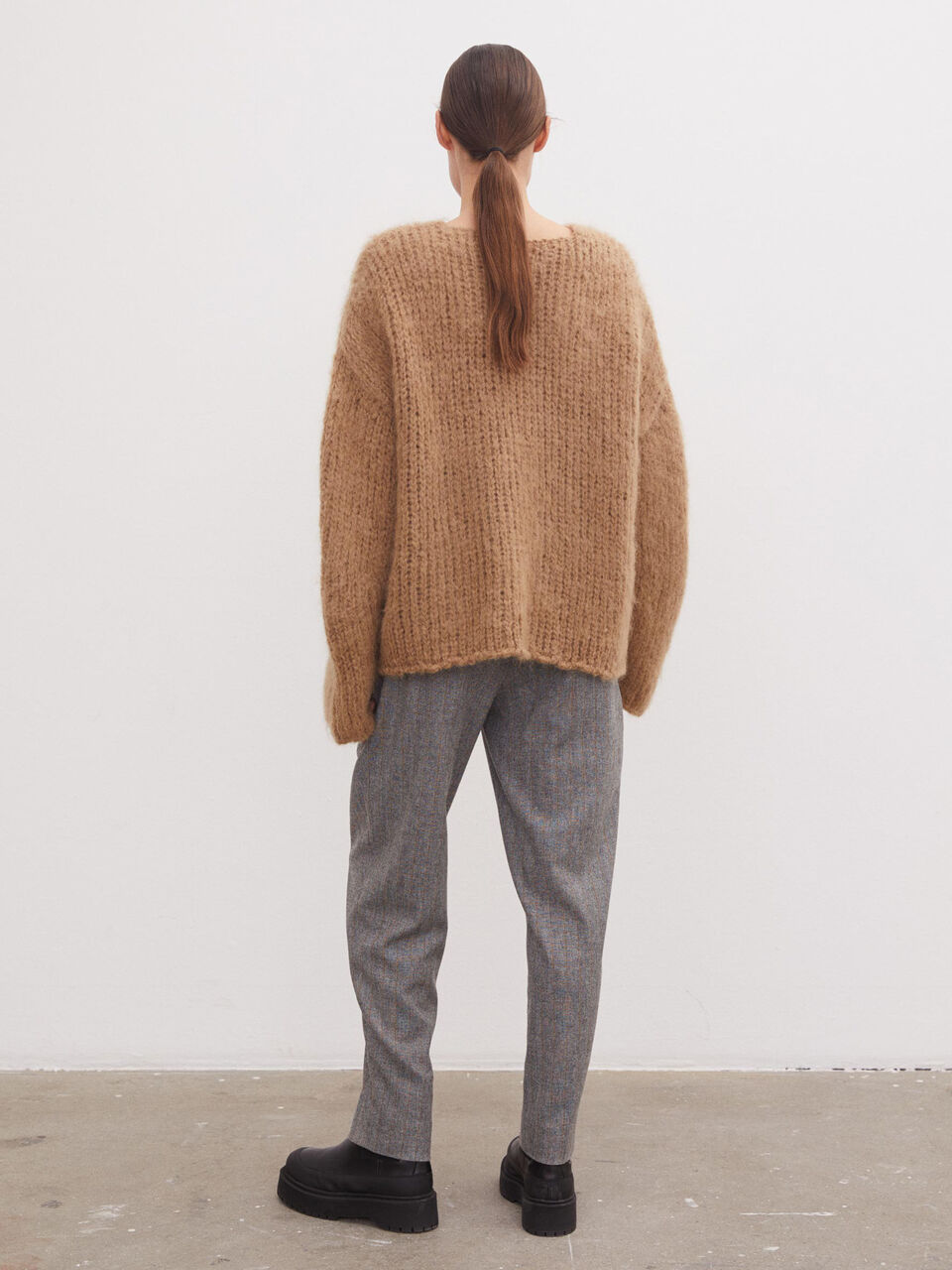 Vibeca mohair-blend sweater Vibeca mohair-blend sweater