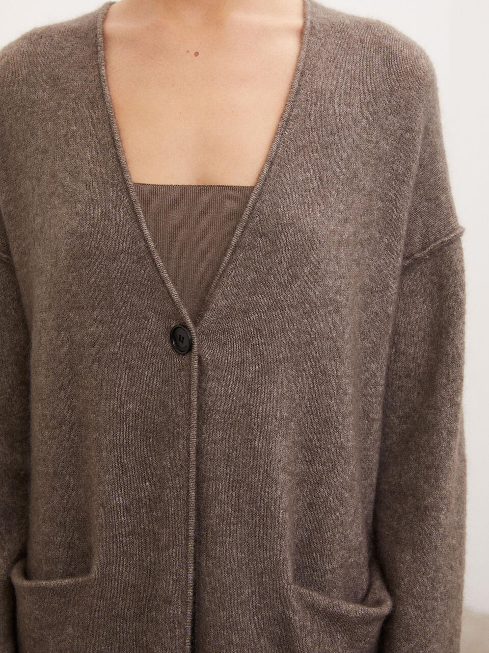 Delila mohair-blend cardigan Delila mohair-blend cardigan