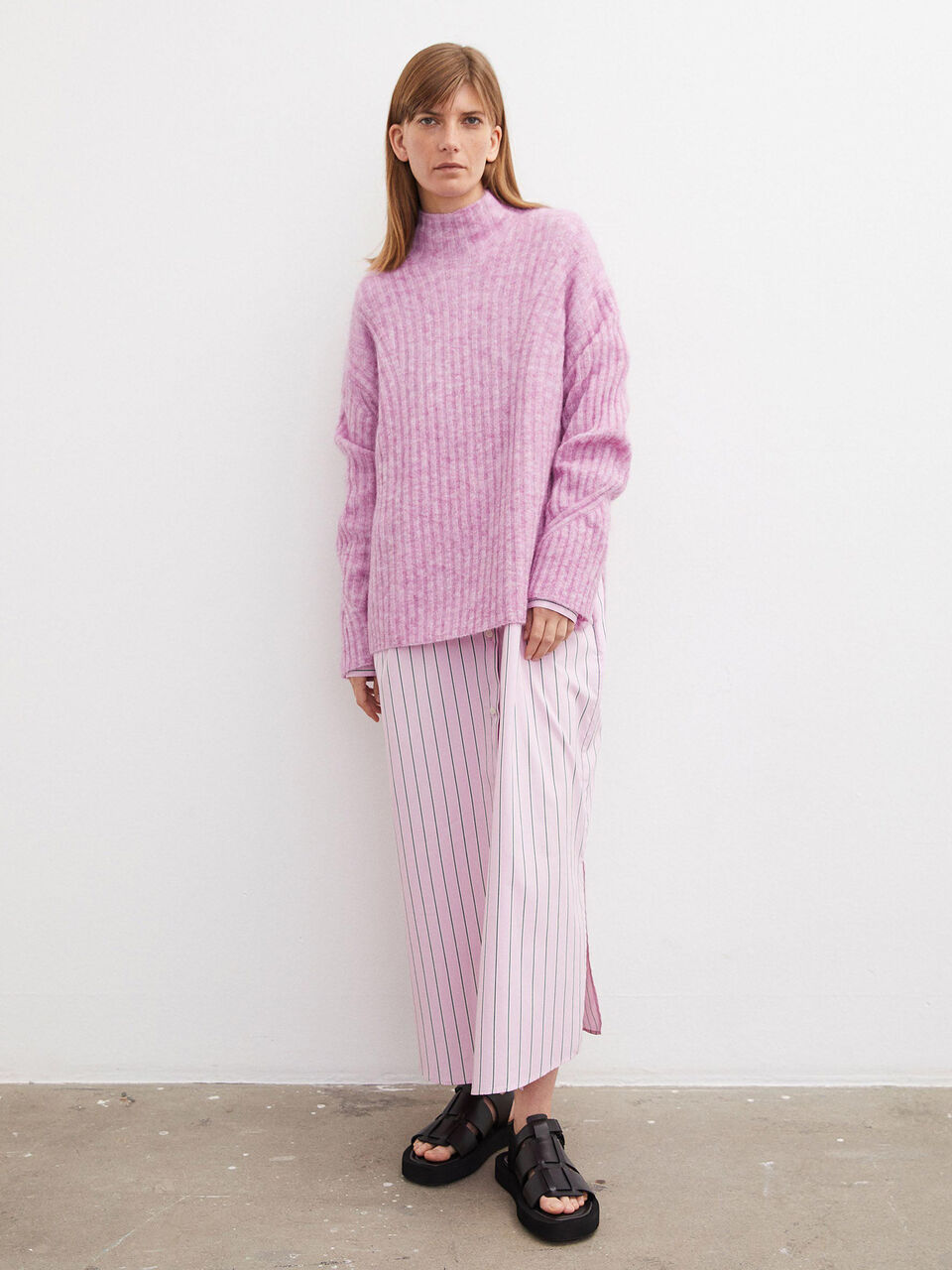 Cyrhila sweater i mohair-blanding Cyrhila sweater i mohair-blanding