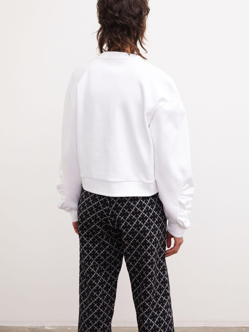 Arrosa cropped sweatshirt Arrosa cropped sweatshirt