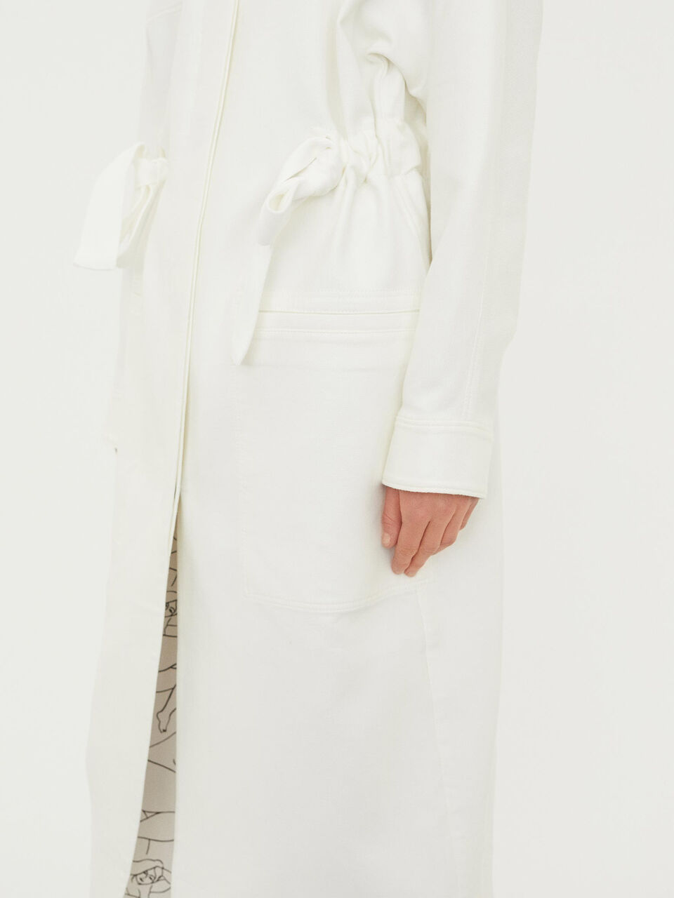 Tie-belt coat Tie-belt coat