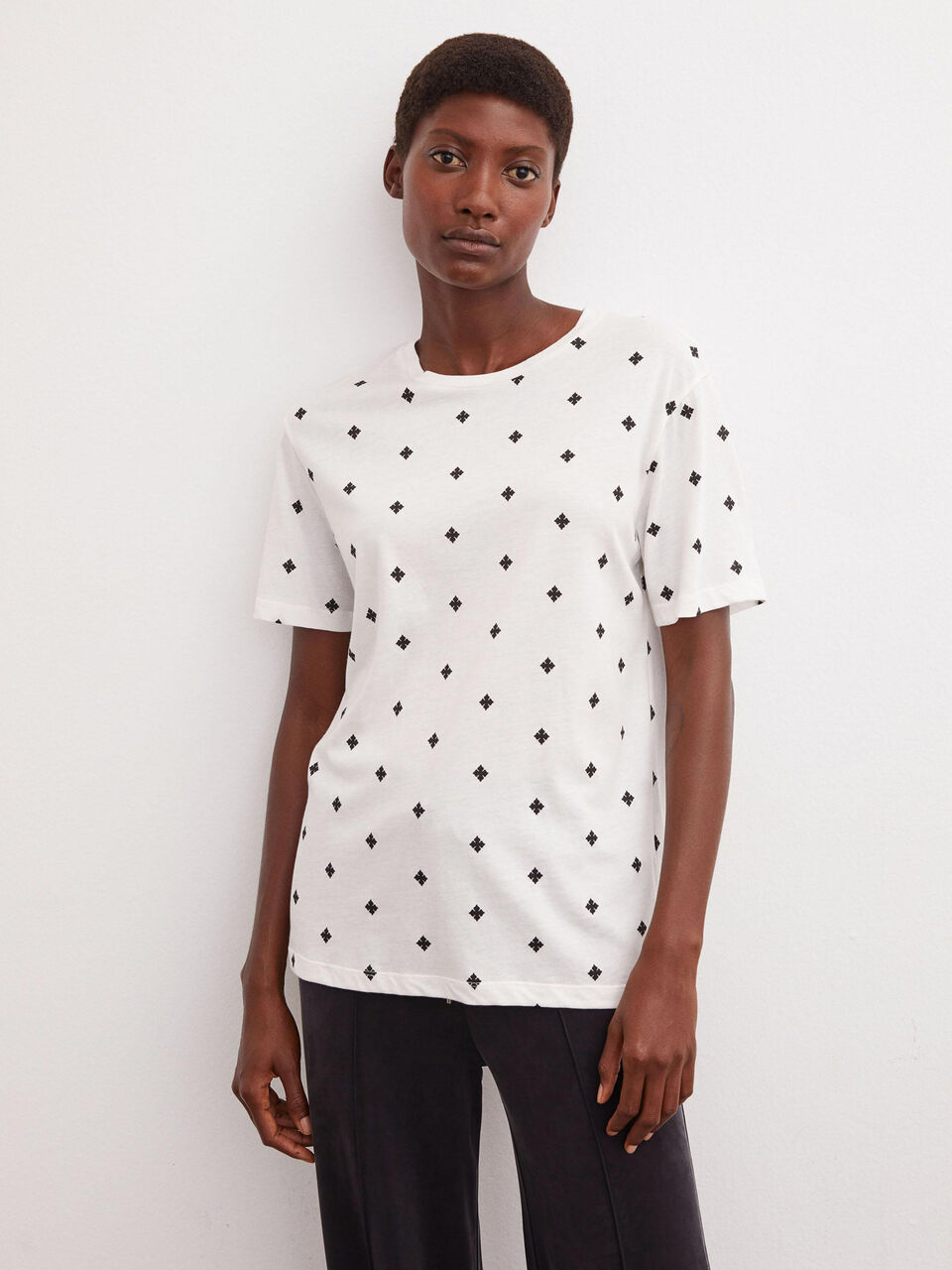 Angell cotton-blend t-shirt Angell cotton-blend t-shirt