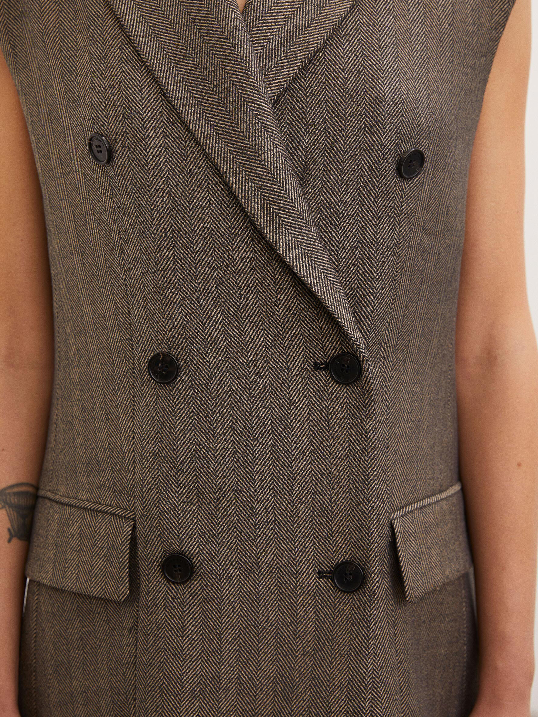 herringbone waistcoats
