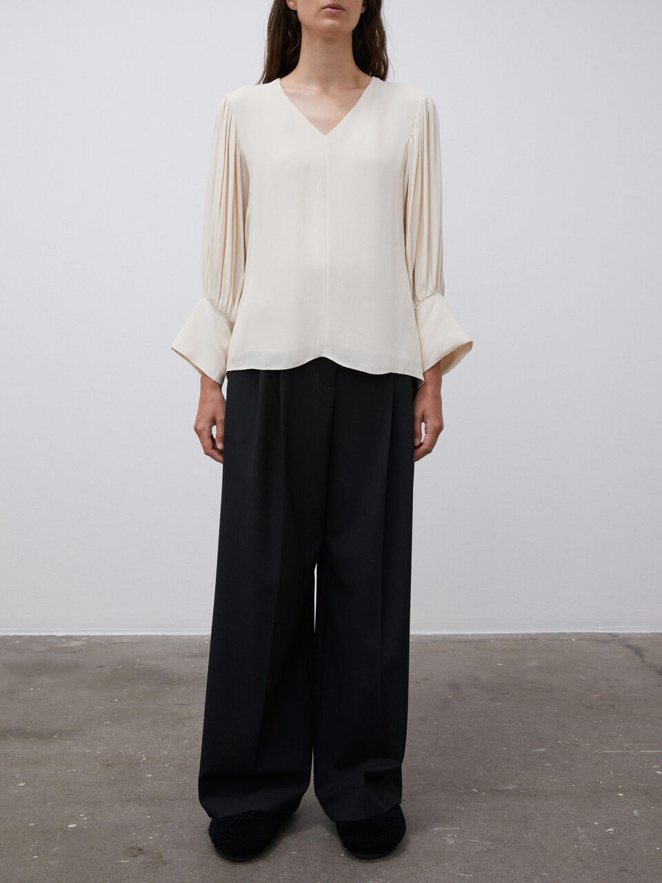 Ciparal pleated shirt Ciparal pleated shirt
