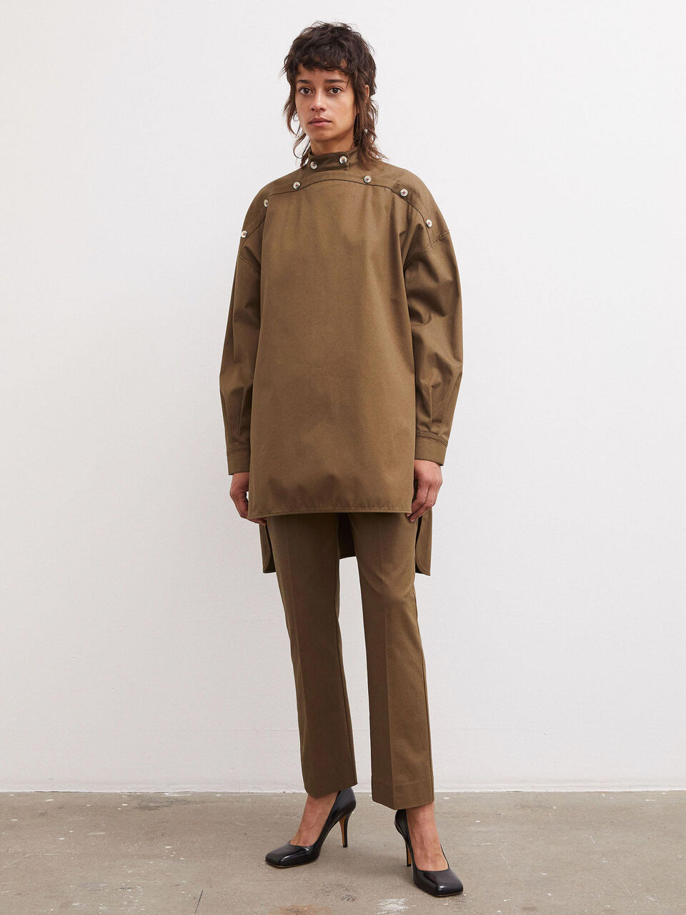 Hilaria cotton shirt - Buy Mid season sale online