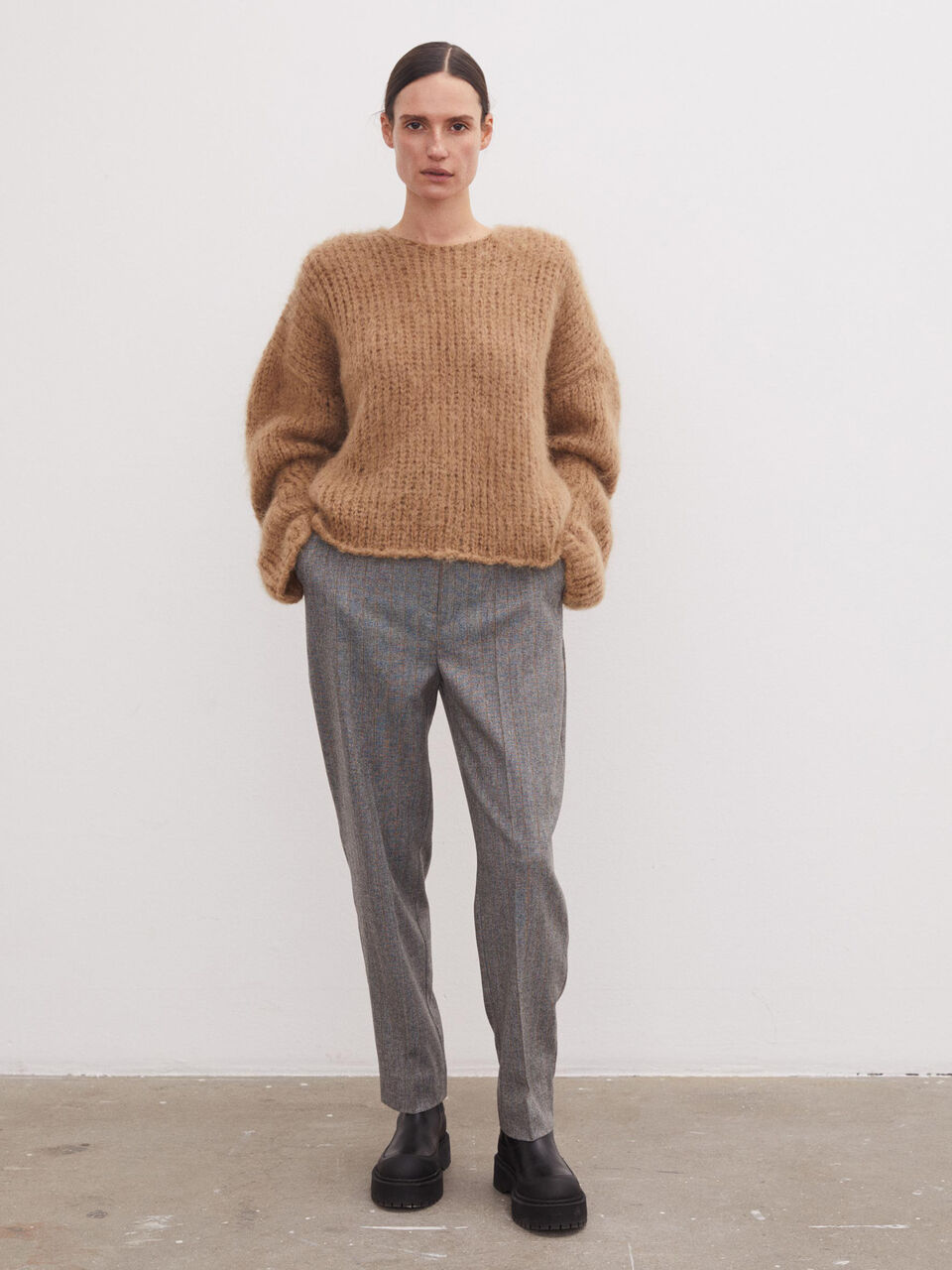 Vibeca mohair-blend sweater Vibeca mohair-blend sweater