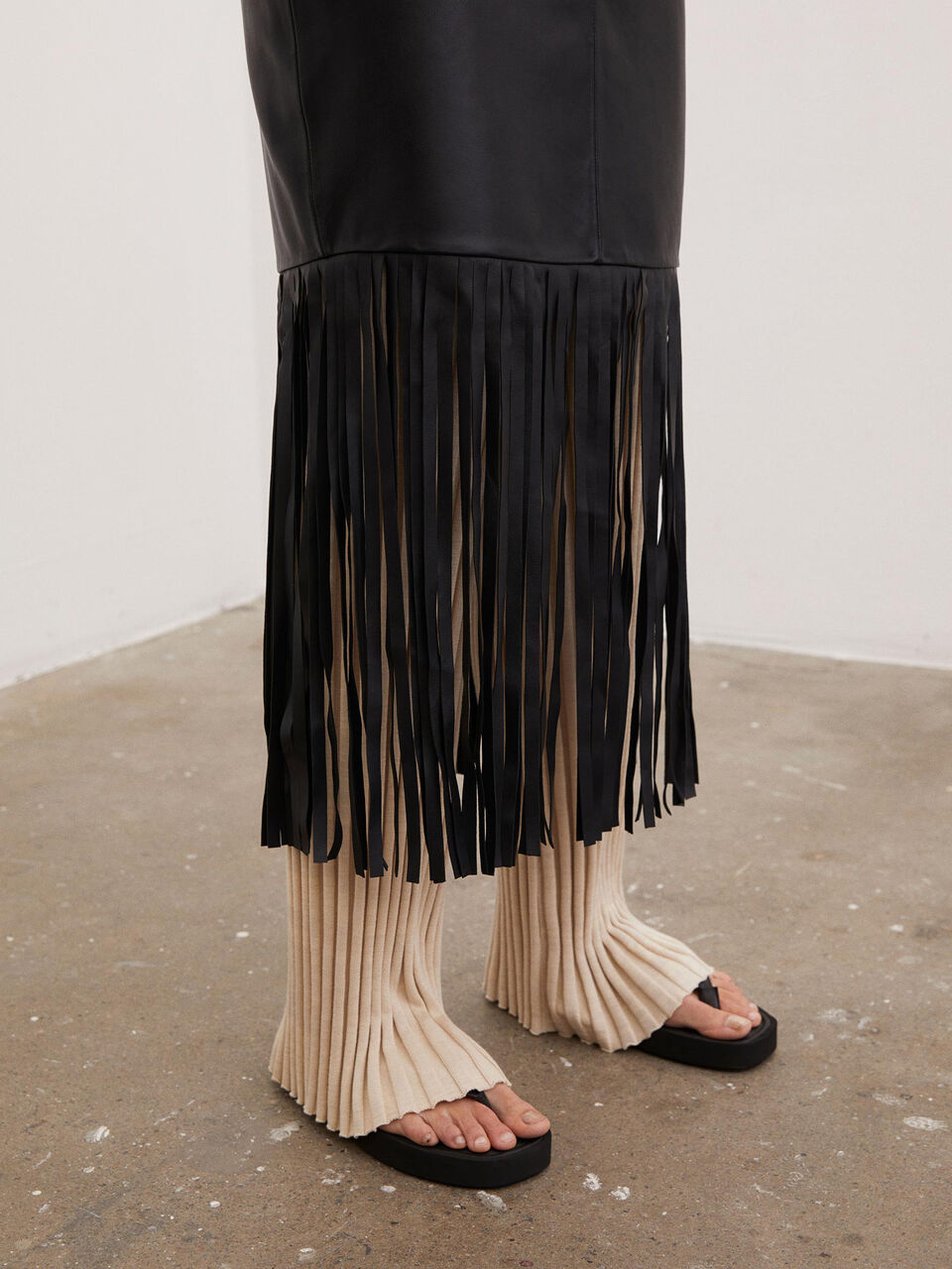 Robe en cuir Mikania Robe en cuir Mikania