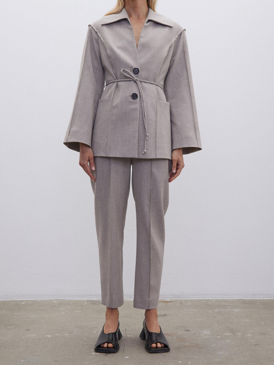 Vinyana single-breasted blazer Vinyana single-breasted blazer