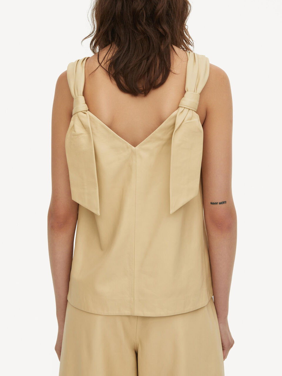 Arasima leather top Arasima leather top