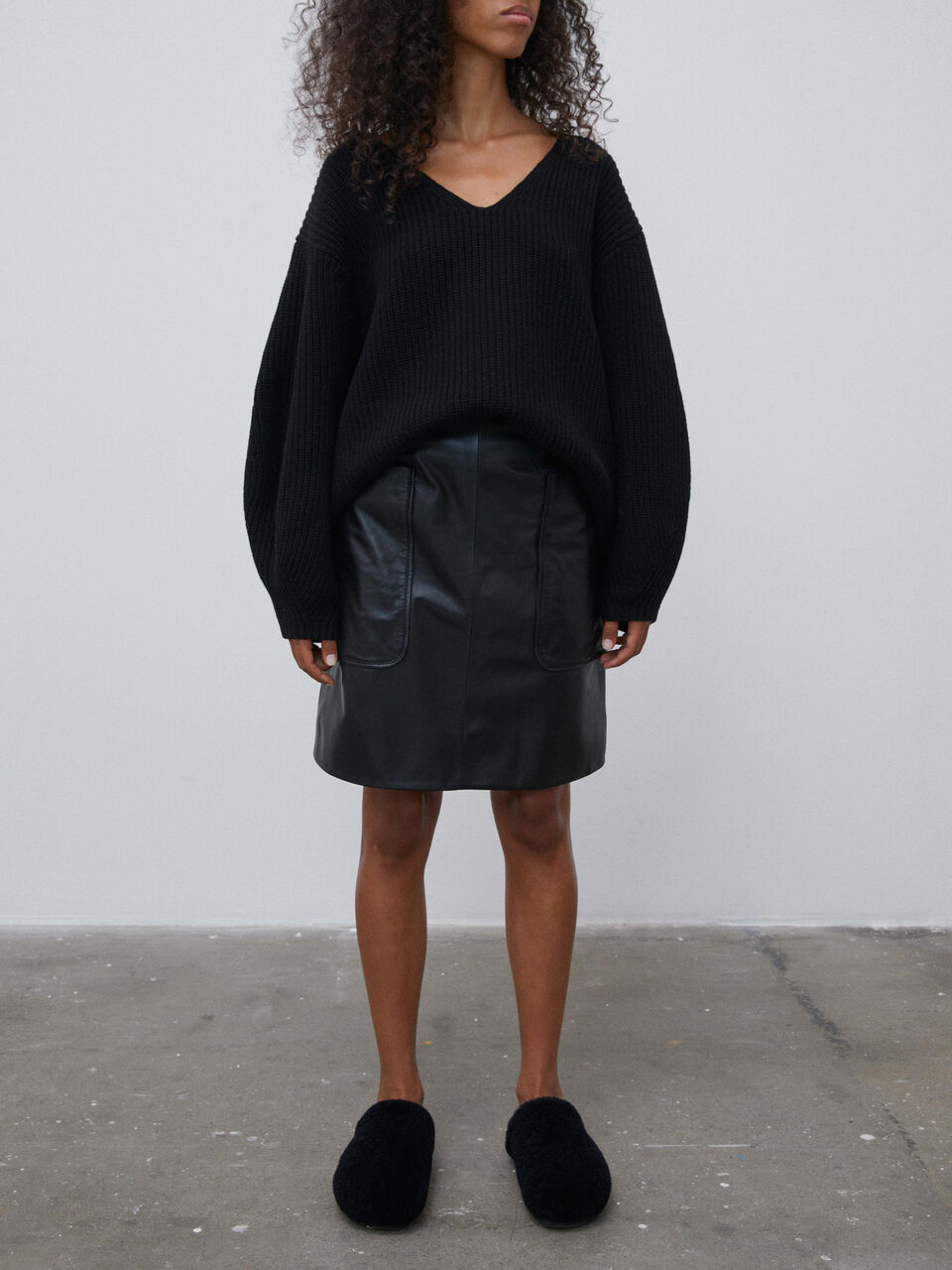 Vestling leather mini skirt Vestling leather mini skirt