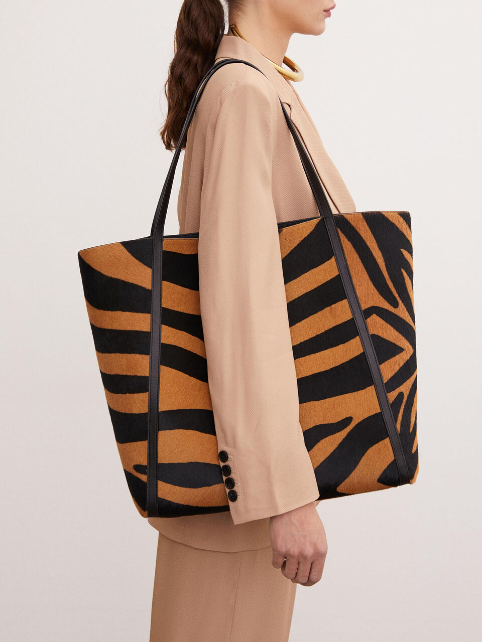 Holie leather tote bag Holie leather tote bag