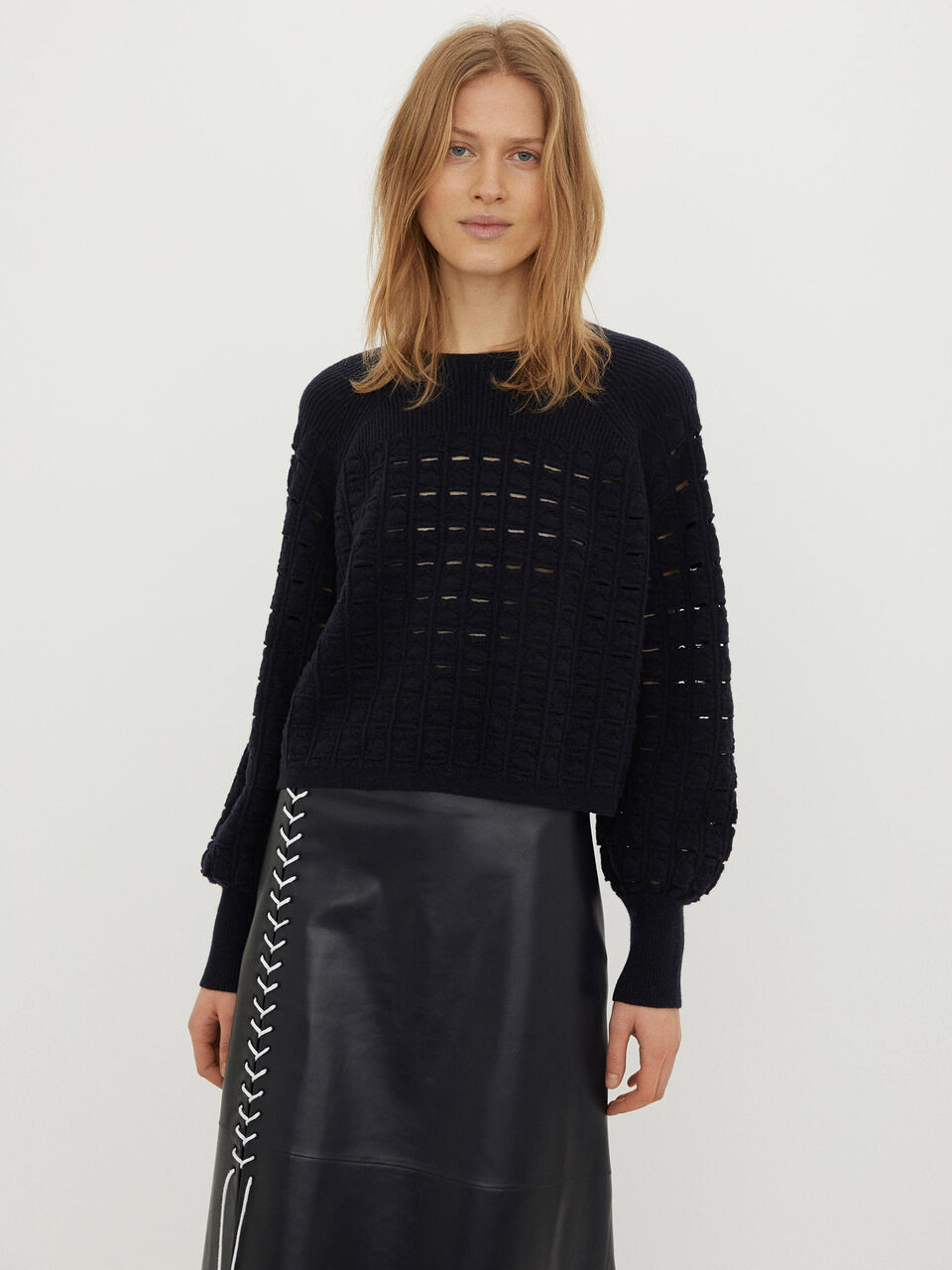 Pointelle sweater Pointelle sweater