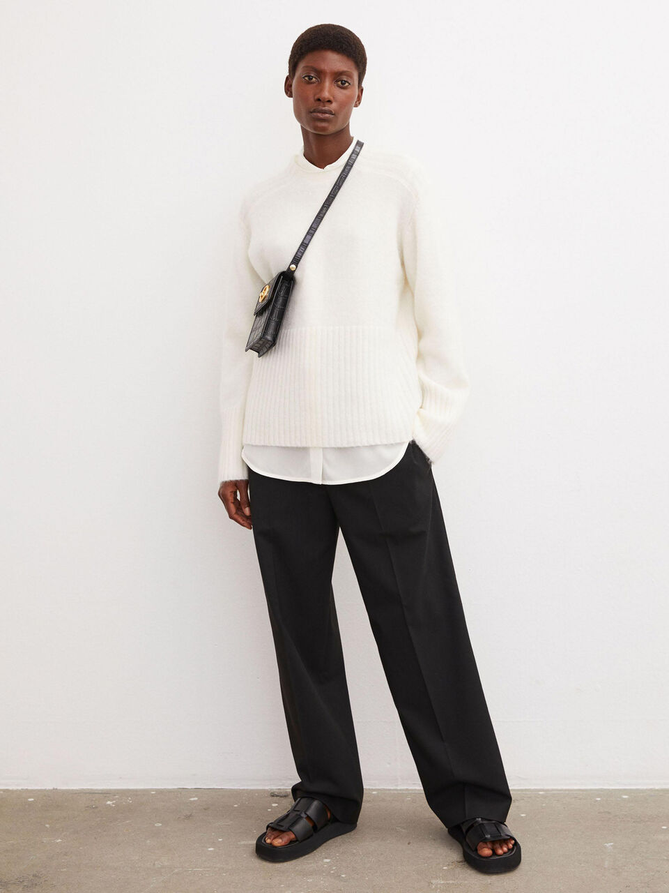 Aucuba Pullover aus Wollmischung Aucuba Pullover aus Wollmischung