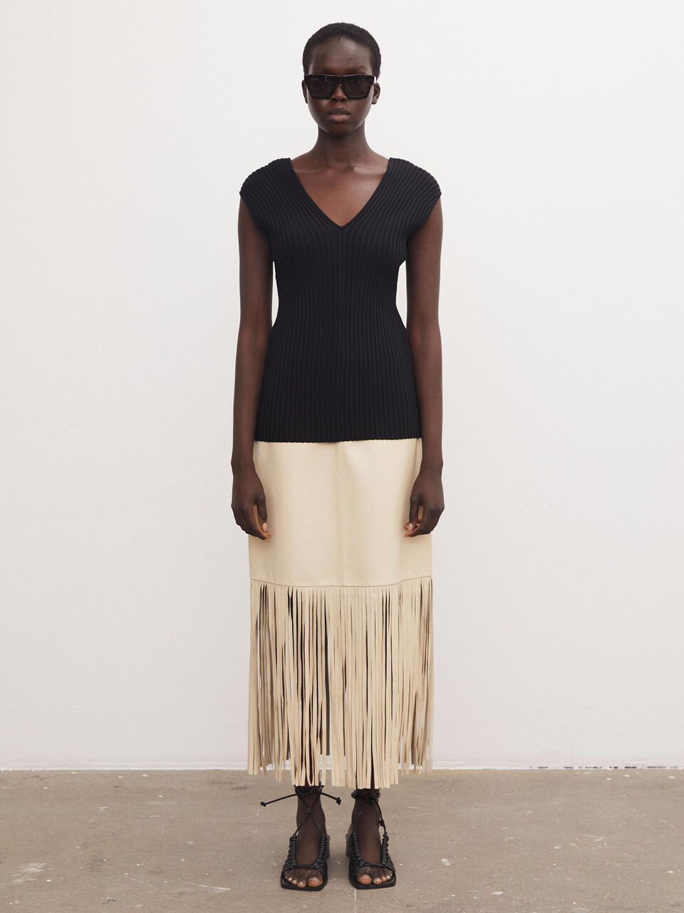 Oco ribbed top Oco ribbed top