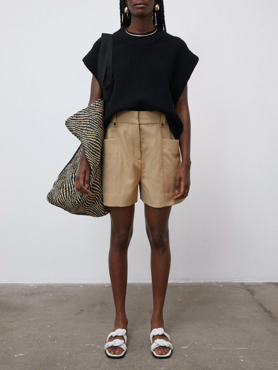 Ellissa high-waist shorts Ellissa high-waist shorts