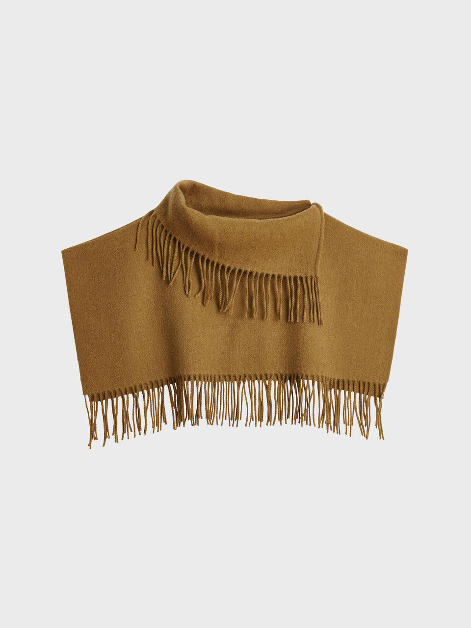 Turtla wool fringe bib Turtla wool fringe bib