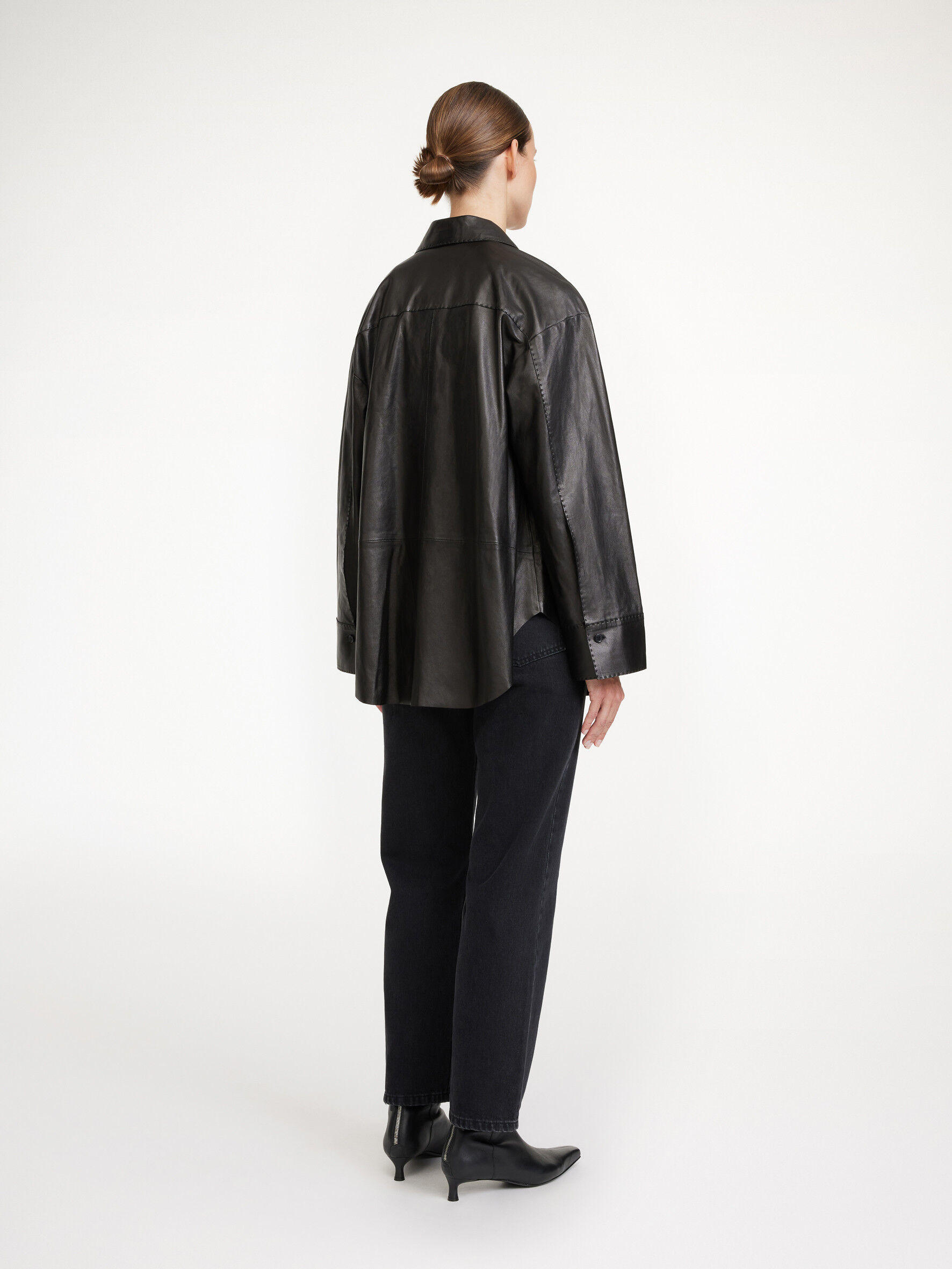 Chemise en cuir Barissa Achetez des Pr t porter en ligne