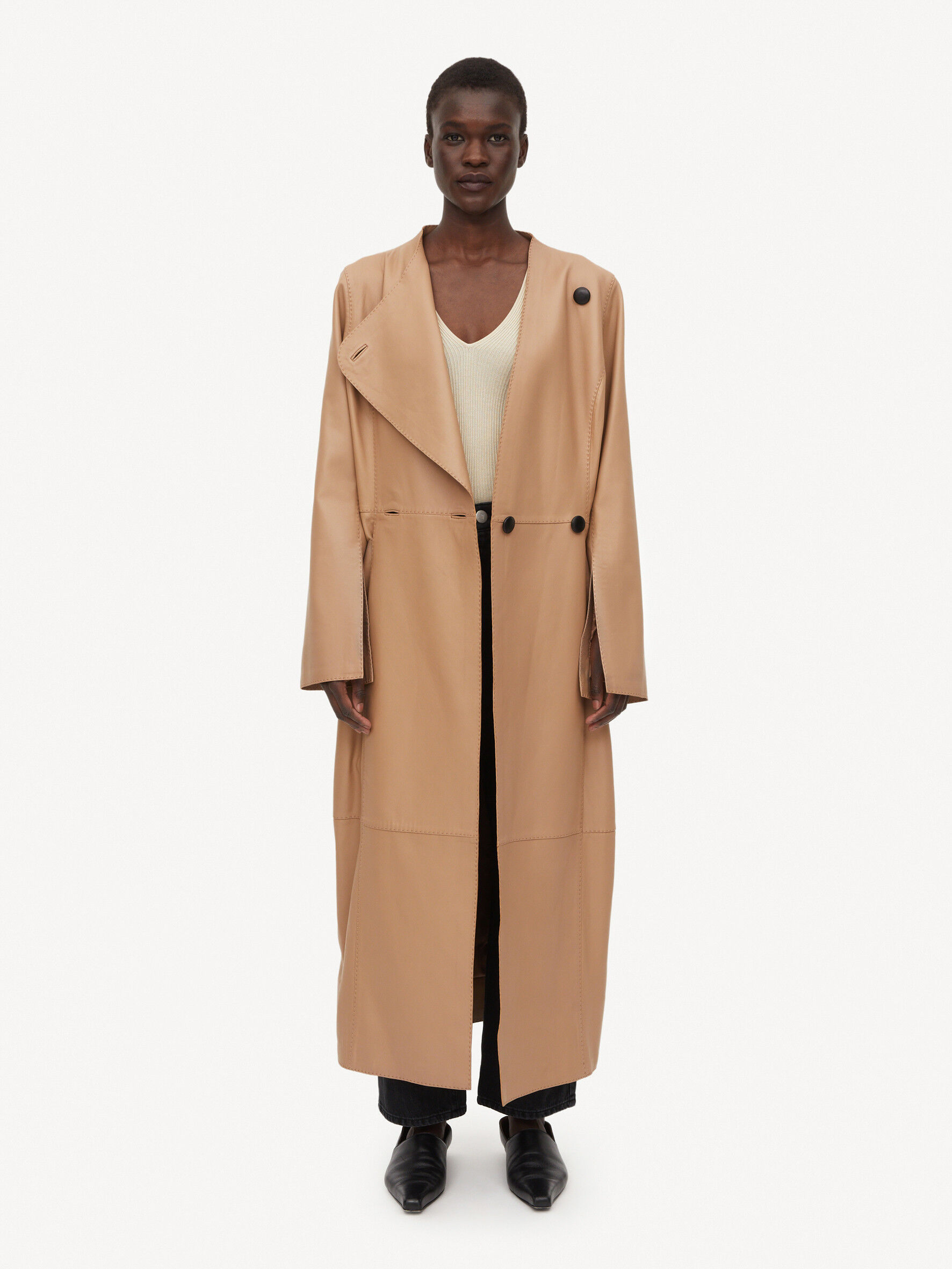 Buy hot sale leather coat