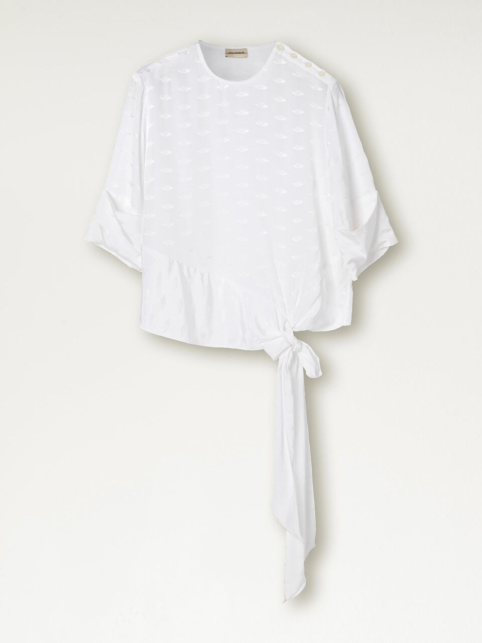 Jacquardvævet top Jacquardvævet top