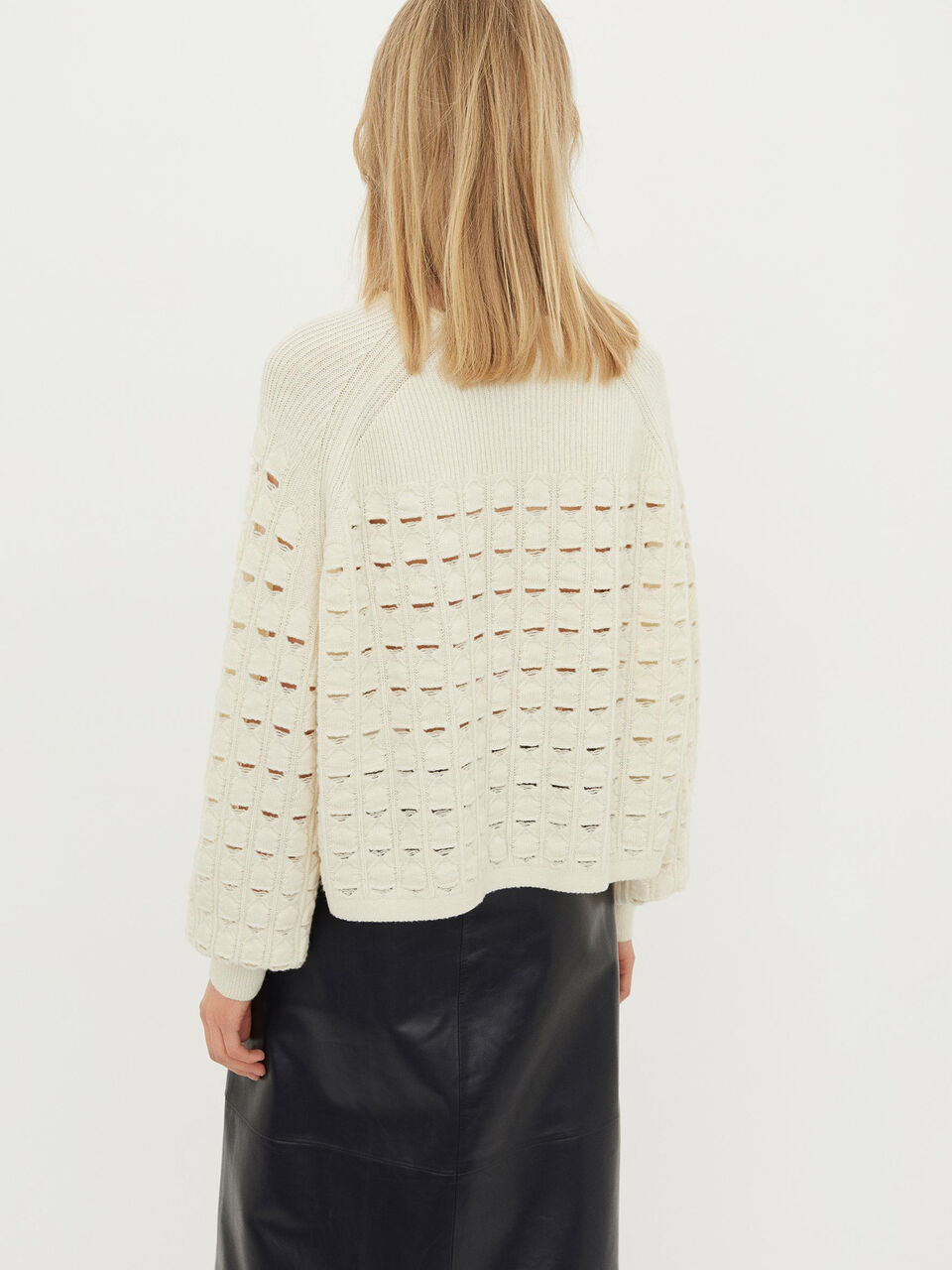 Pointelle-Pullover Pointelle-Pullover