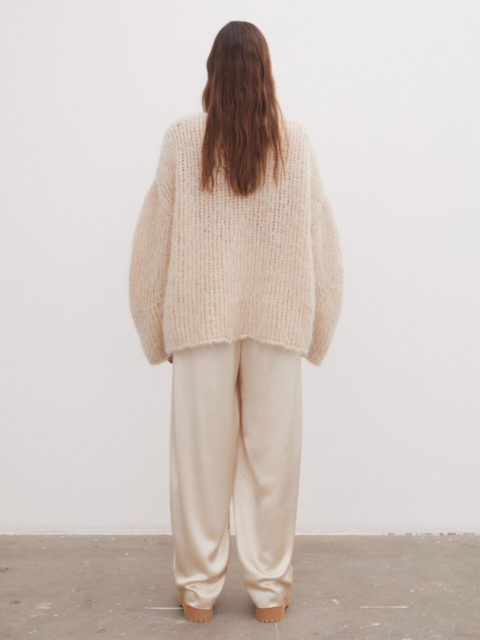 Vibeca mohair-blend sweater Vibeca mohair-blend sweater