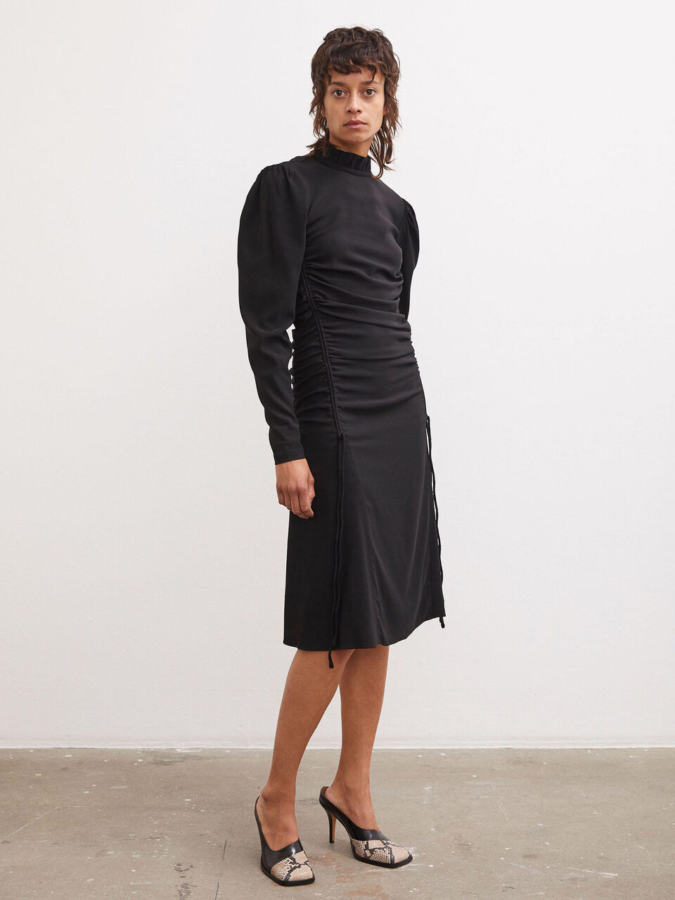 Calini Kleid mit Raffungen Calini Kleid mit Raffungen
