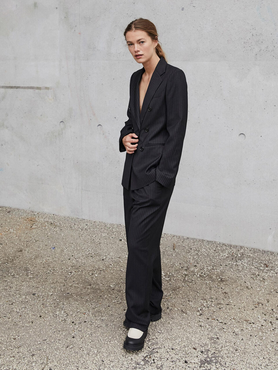 Gorteria nålestribet blazer Gorteria nålestribet blazer