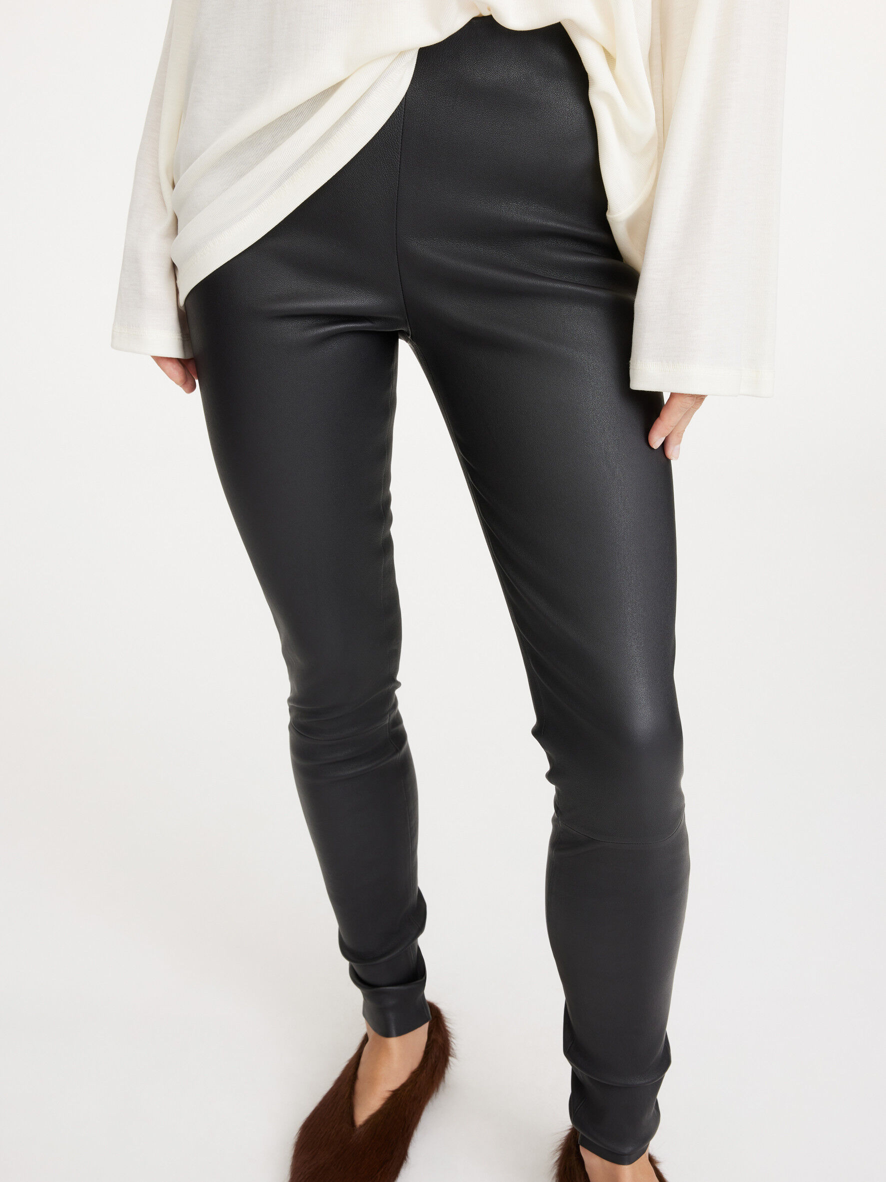 Malene birger shop leather leggings