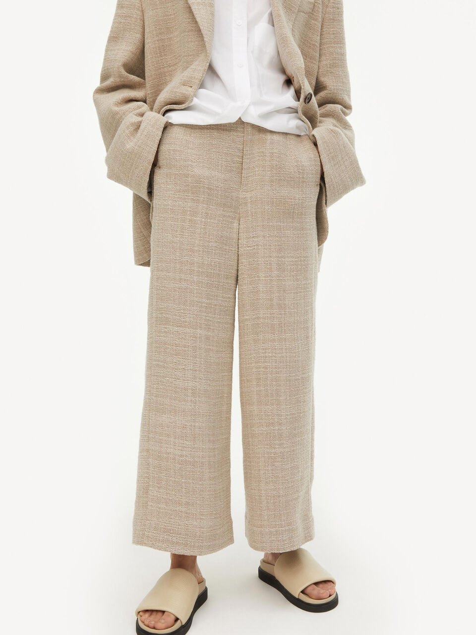 Bandai high-waist trousers Bandai high-waist trousers