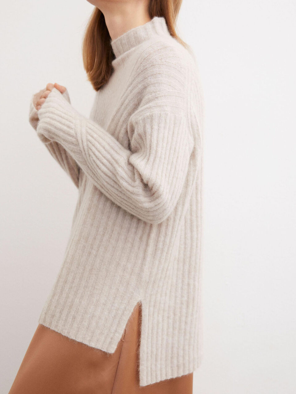 Cyrhila sweater i mohair-blanding Cyrhila sweater i mohair-blanding