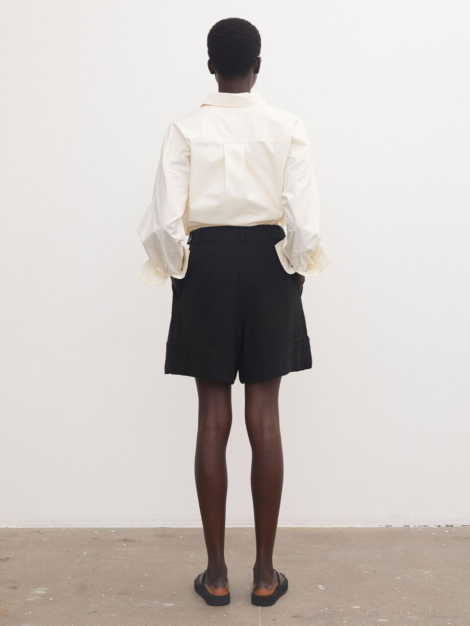 Short en coton et lin Damapana Short en coton et lin Damapana