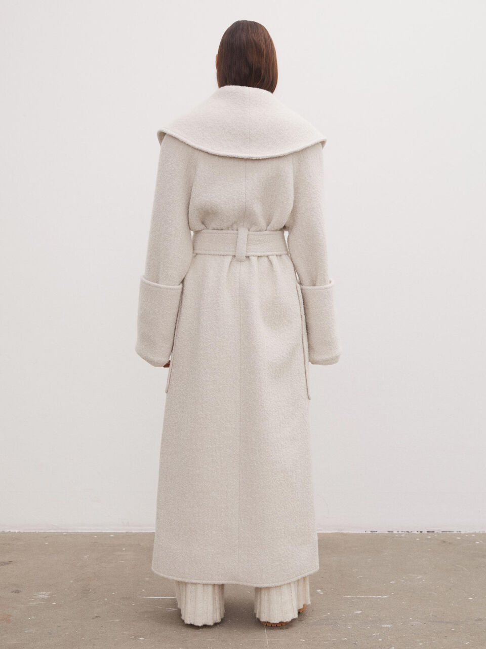 Crocus recycled wool-blend coat Crocus recycled wool-blend coat
