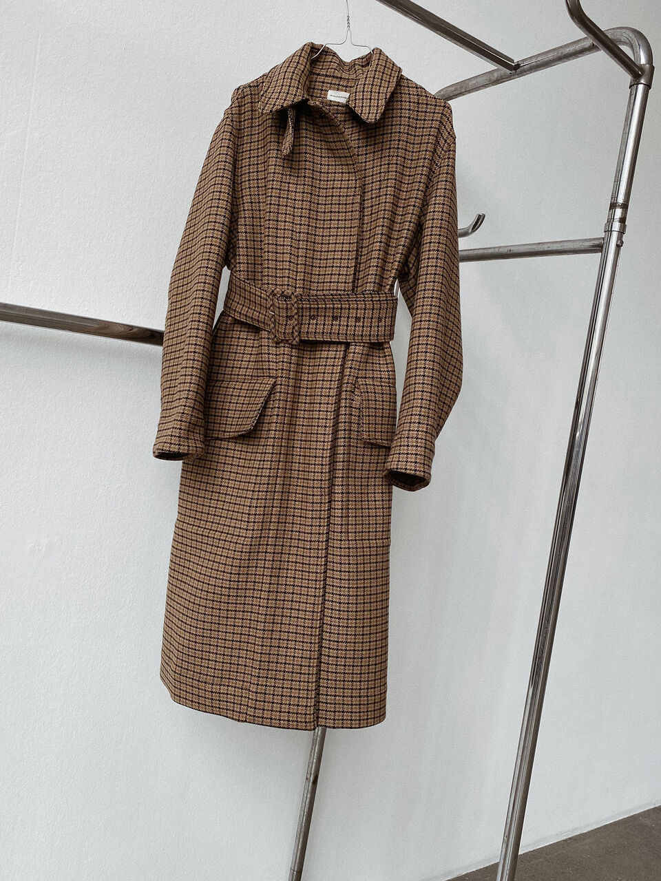 Bourdon checked coat Bourdon checked coat