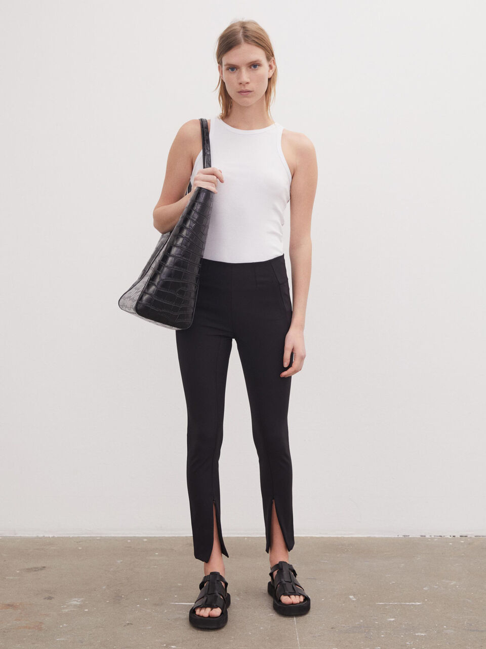 Adanis slim fit trousers Adanis slim fit trousers