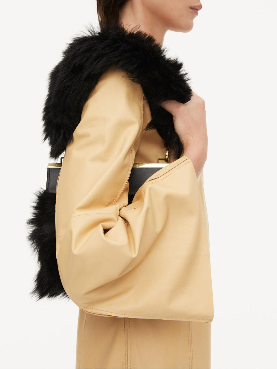 Elianah shearling handbag Elianah shearling handbag