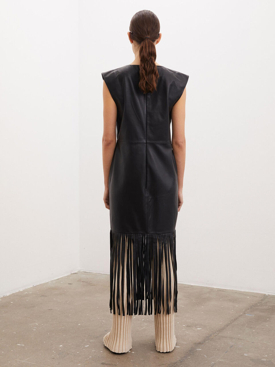 Robe en cuir Mikania Robe en cuir Mikania
