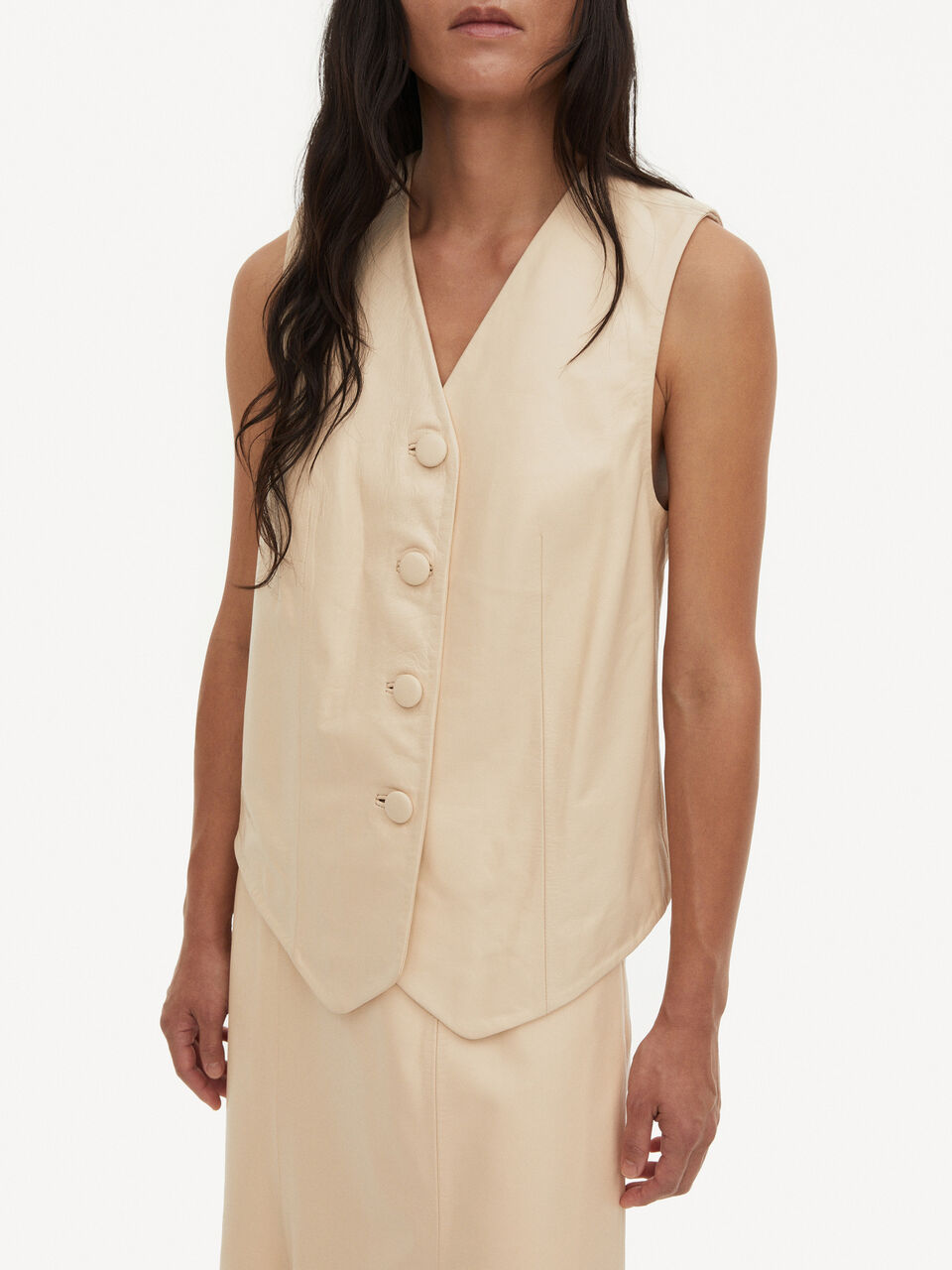 Simonse leather vest Simonse leather vest