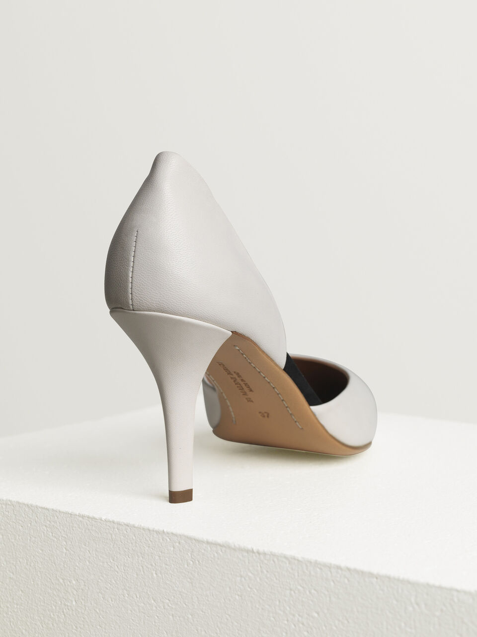 Pumps i læder Pumps i læder