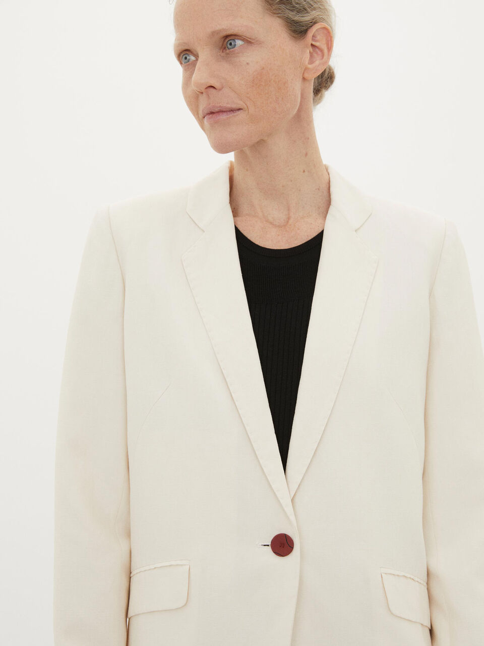 Blazer aus Leinenmischung Blazer aus Leinenmischung