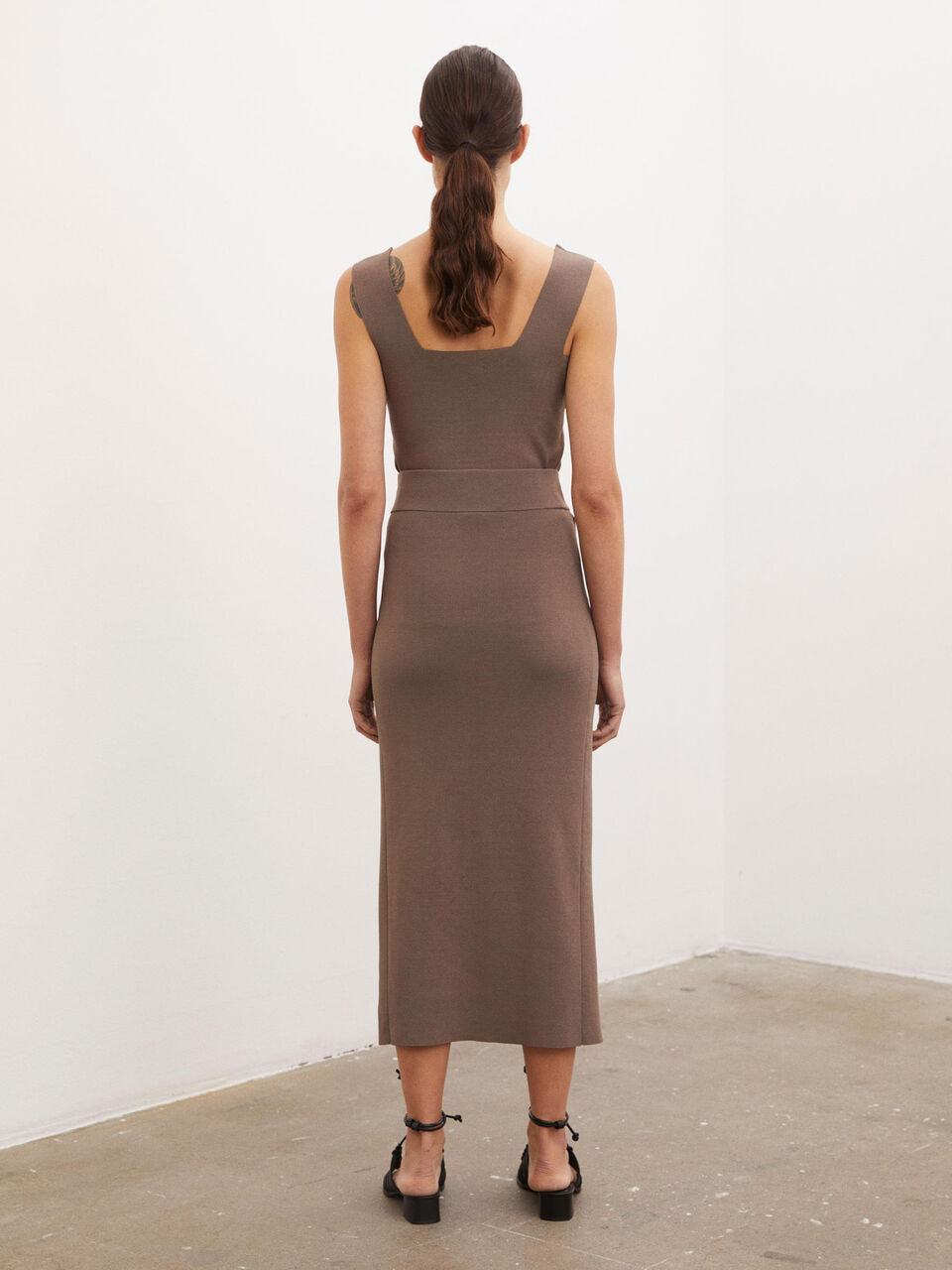 Hylios ribbed-knit skirt Hylios ribbed-knit skirt