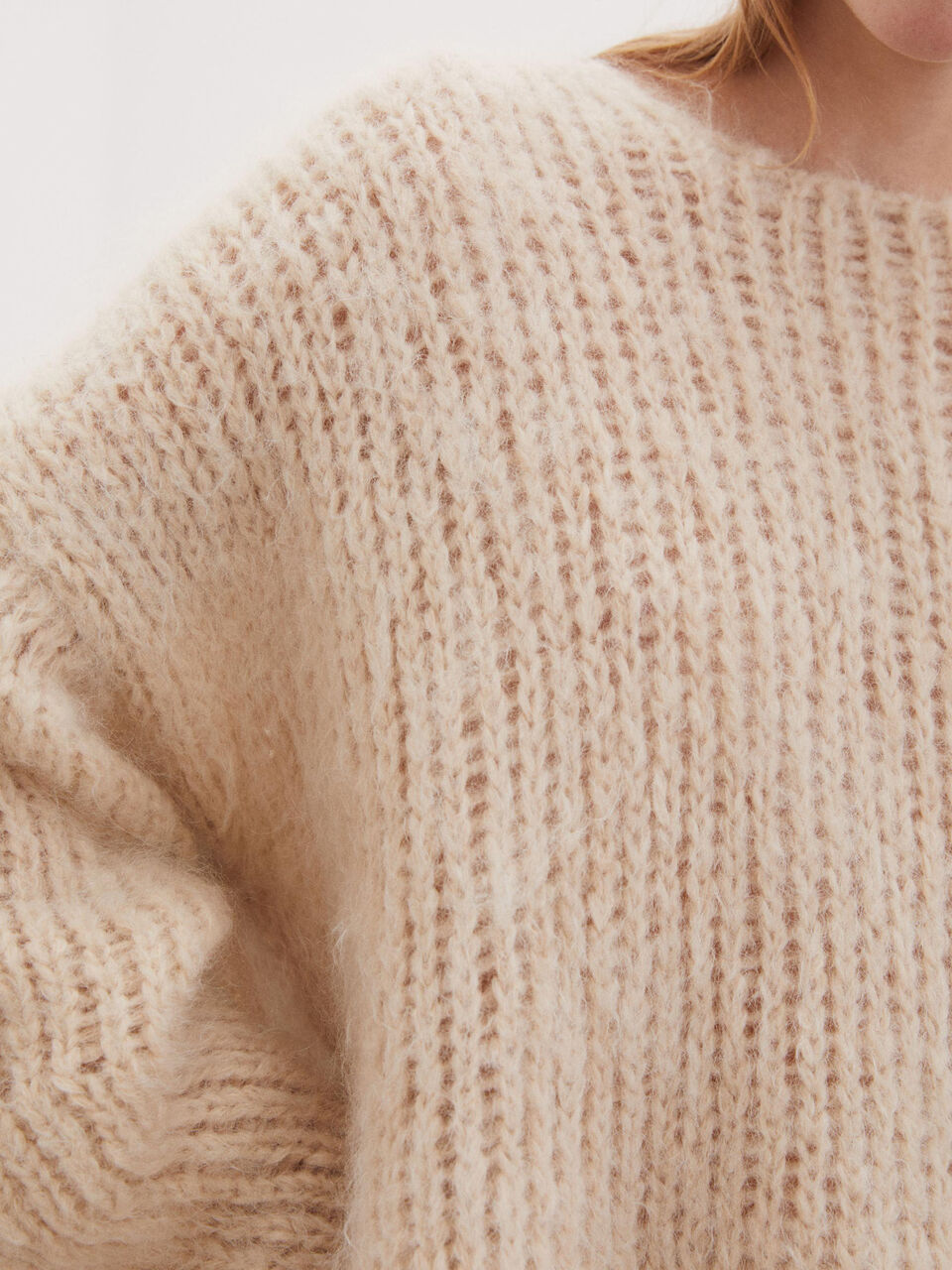 Vibeca mohair-blend sweater Vibeca mohair-blend sweater