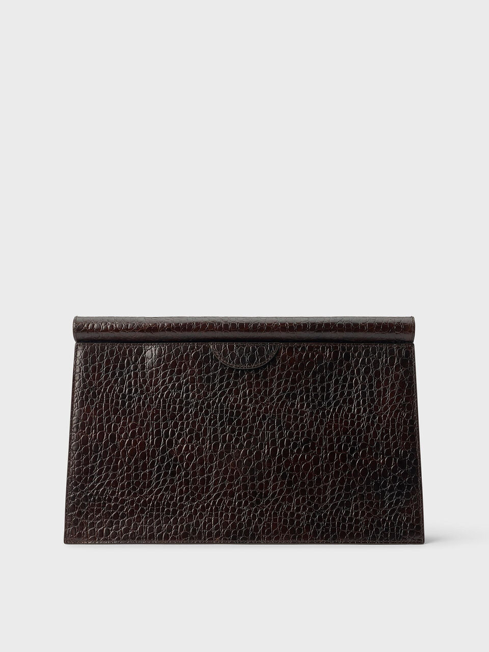 Tarisa croc leather Scribble clutch Tarisa croc leather Scribble clutch