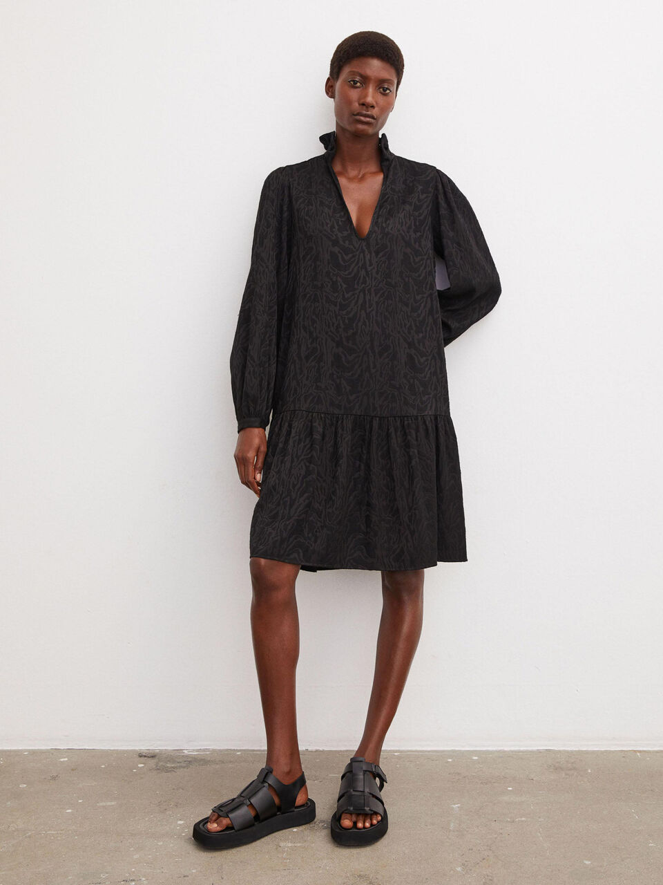 Elegia graphic jacquard dress Elegia graphic jacquard dress